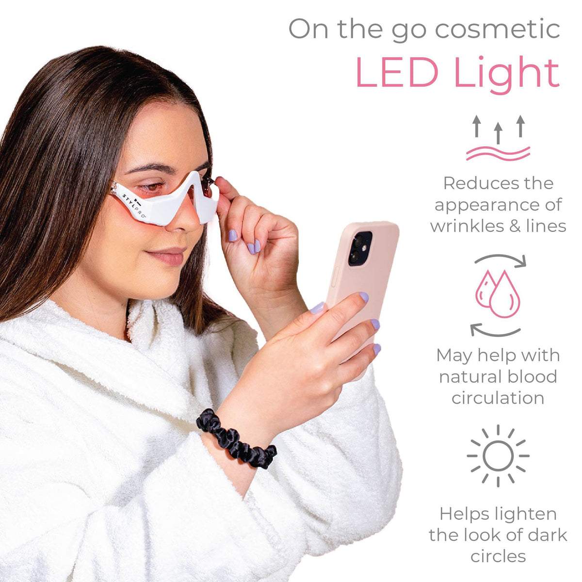 STYLPRO Spectacular EMS & RED Led Under Eye Glasses